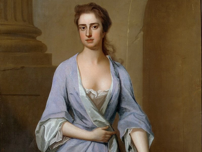 1659-Michael Dahl - Ritratto di una signora